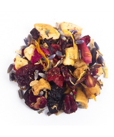 Frutos Rojos y Flores