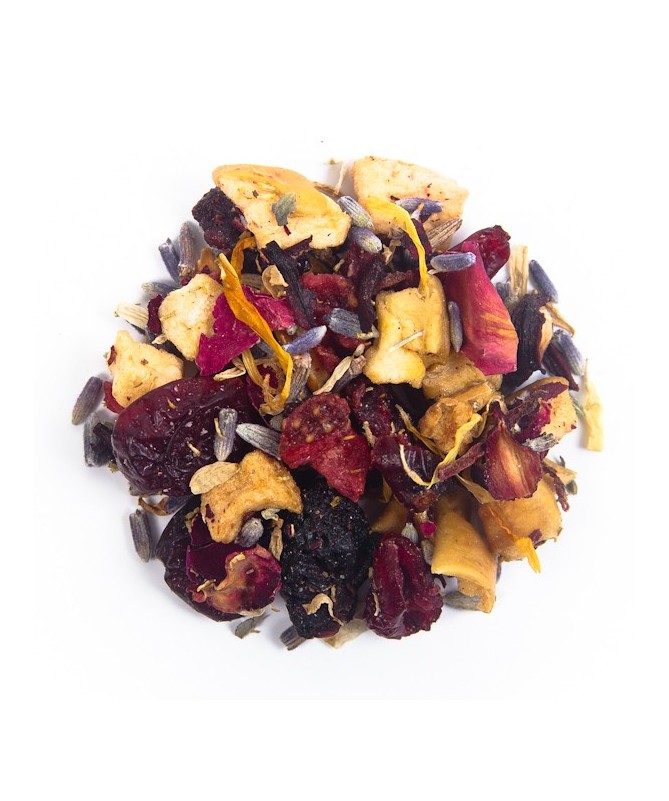 Frutos Rojos y Flores